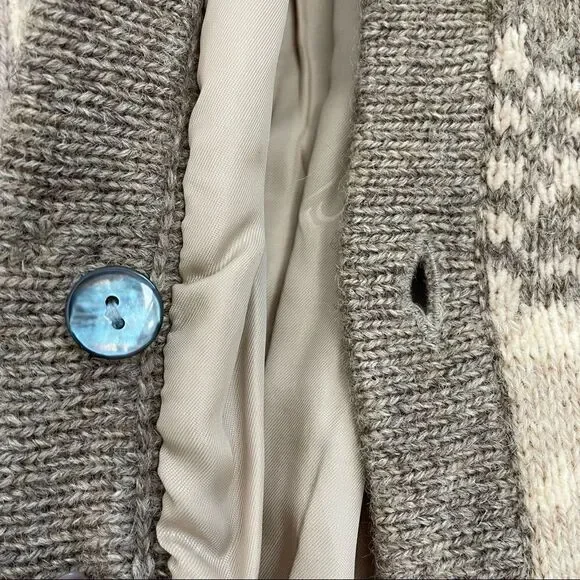Icelandic Design wool blend button up jacket - Picture 10 of 16
